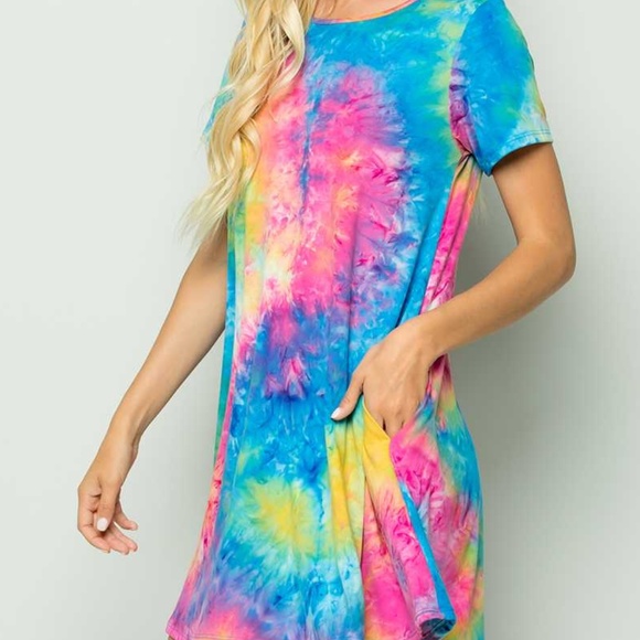 'Coachella or Bust' Flowy Dress - Picture 1 of 3